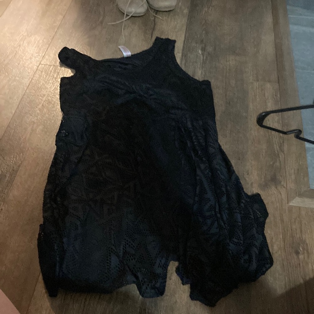 black dress